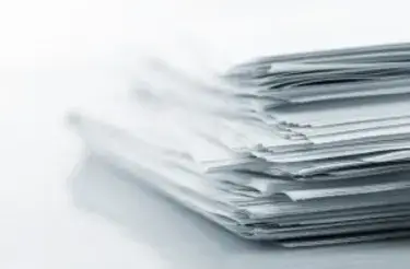 Papeles apilados